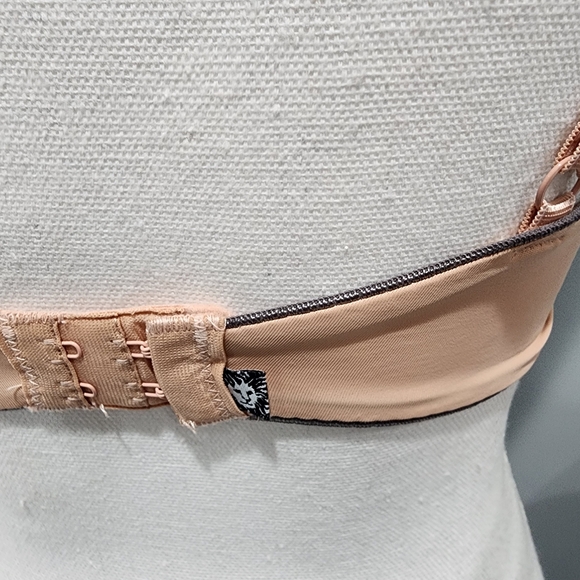 ANNE KLEIN BRA 34B Beige/grey. - Picture 5 of 6